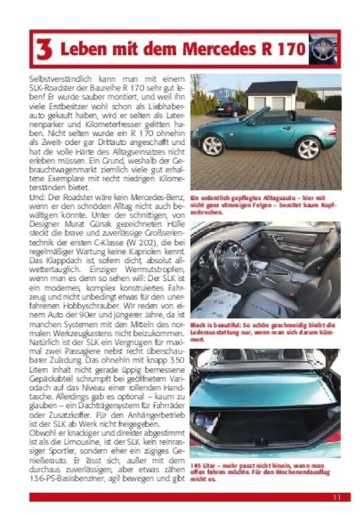 Praxisratgeber Klassikerkauf Mercedes-Benz SLK (R 170)