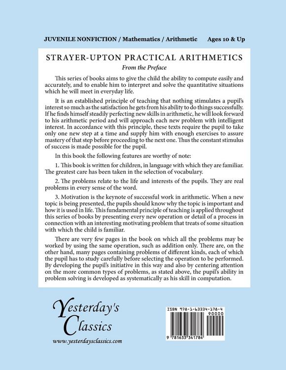 Produktbild: Strayer-Upton Practical Arithmetics BOOK 2, Part 2 (Yesterday's Classics)