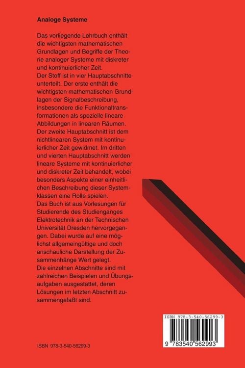 Produktbild: Analoge Systeme