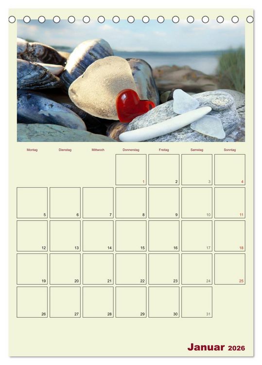 Produktbild: Monatsplaber f&uuml;r flei&szlig;ige Engel (Tischkalender 2026 DIN A5 hoch), CALVENDO Monatskalender