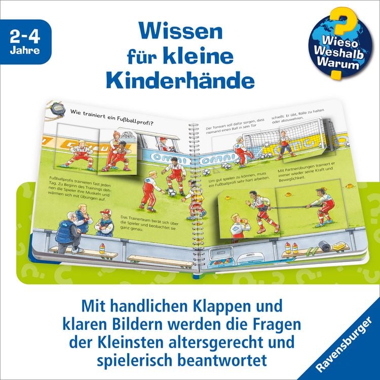 Produktbild: Wieso? Weshalb? Warum? junior, Band 68 - Was macht der Fu&szlig;baller?
