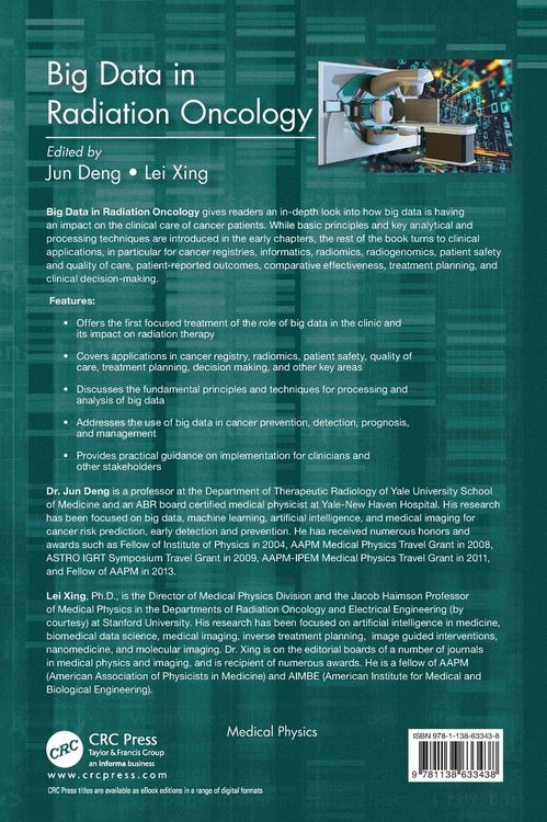 Produktbild: Big Data in Radiation Oncology