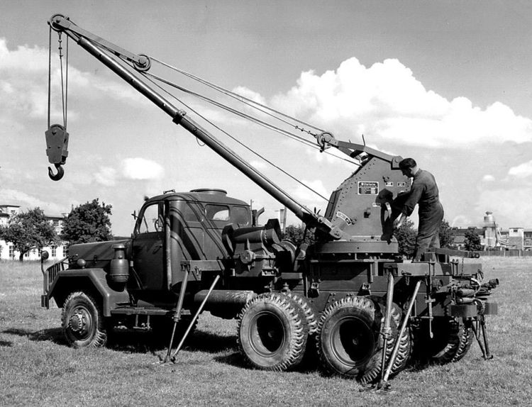 Produktbild: Magirus Kranwagen