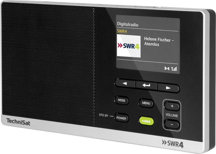 Produktbild: TechniSat DigitRadio 215 SWR 4 - Edition Kofferradio DAB+, UKW Schwarz