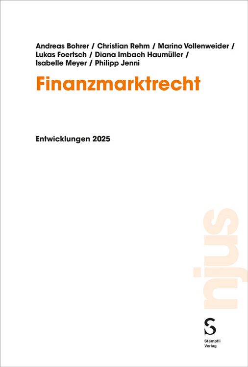 Produktbild: Finanzmarktrecht