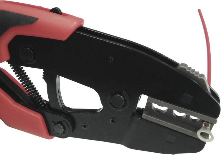 Produktbild: TOOLCRAFT PZ-500 Crimpzange ohne Crimpeinsatz, mit Systemkoffer
