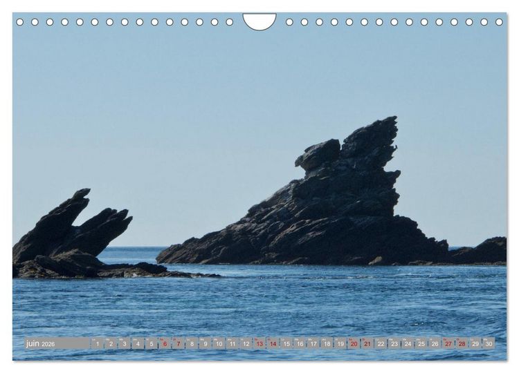 Produktbild: Les &icirc;les conqu&eacute;toises (Calendrier mural 2026 DIN A4 vertical), CALVENDO calendrier mensuel
