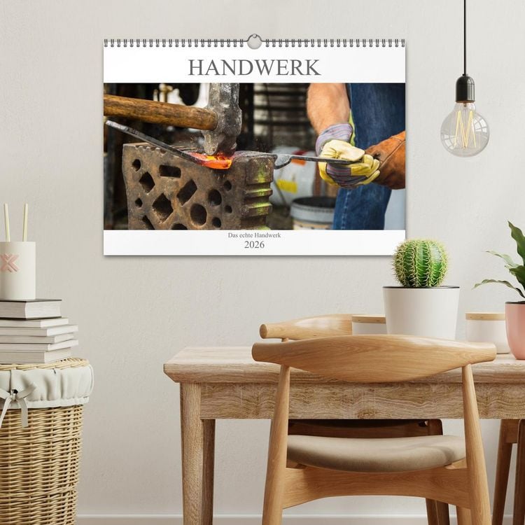 Produktbild: Das Handwerk - Kalender der Arbeit (Wandkalender 2026 DIN A3 quer), CALVENDO Monatskalender