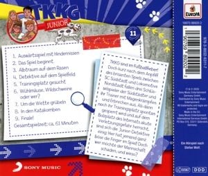 Produktbild: TKKG Junior - Rote Karte für Betrüger. Tl.11, 1 Audio-CD