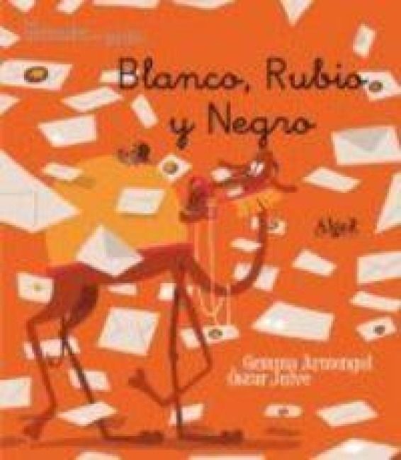 Produktbild: Blanco, rubio y negro (letra manuscrita)