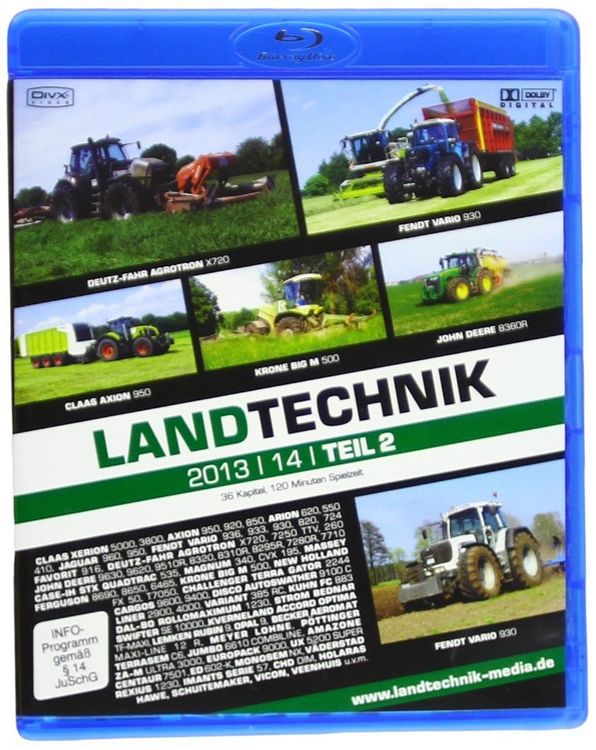 Produktbild: Landtechnik 2013/14 - Teil 2