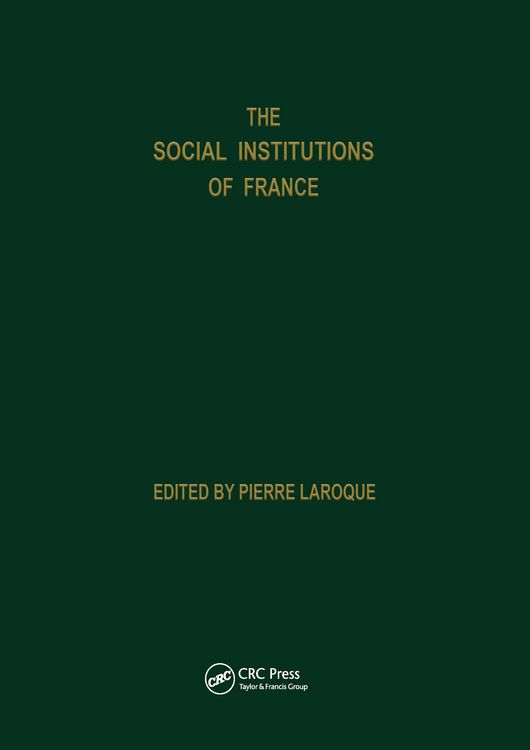 Produktbild: Social Institutions Of France