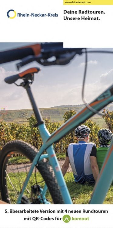 Produktbild: Rad & Freizeitkarte Rhein-Neckar-Kreis