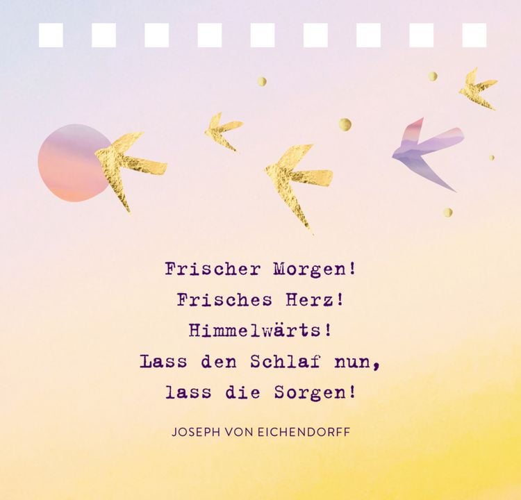 Produktbild: Kl.Spiralaufstellb.: Good Morning Sunshine - Magical Morning