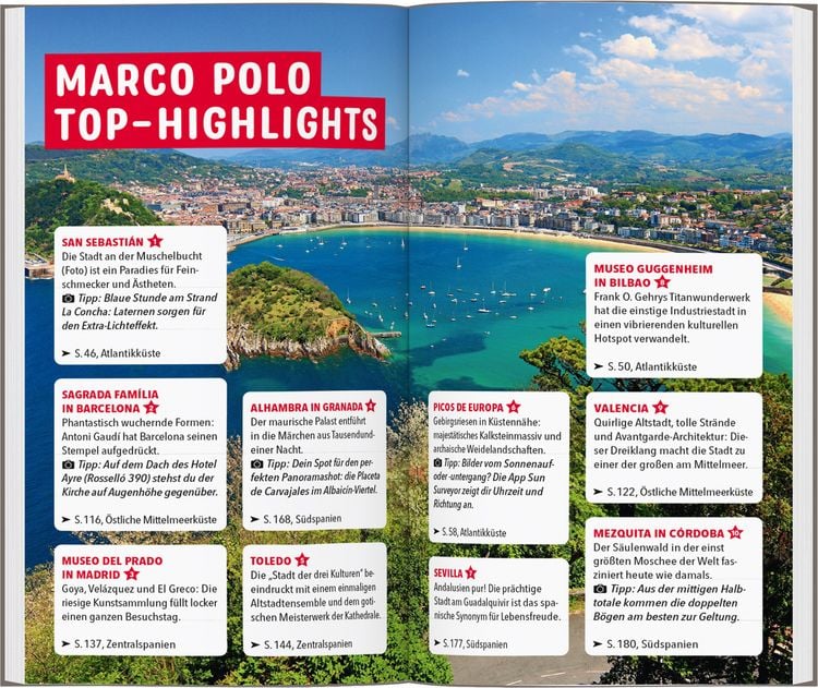 Produktbild: MARCO POLO Reisef&uuml;hrer Spanien