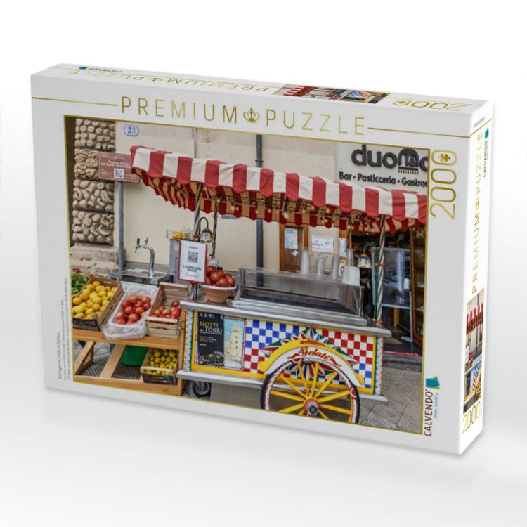 Produktbild: CALVENDO Puzzle Eiswagen in Cefalu in Sizilien | 2000 Teile Lege-Gr&ouml;&szlig;e 90x67cm Foto-Puzzle f&uuml;r gl&uuml;ckliche Stunden