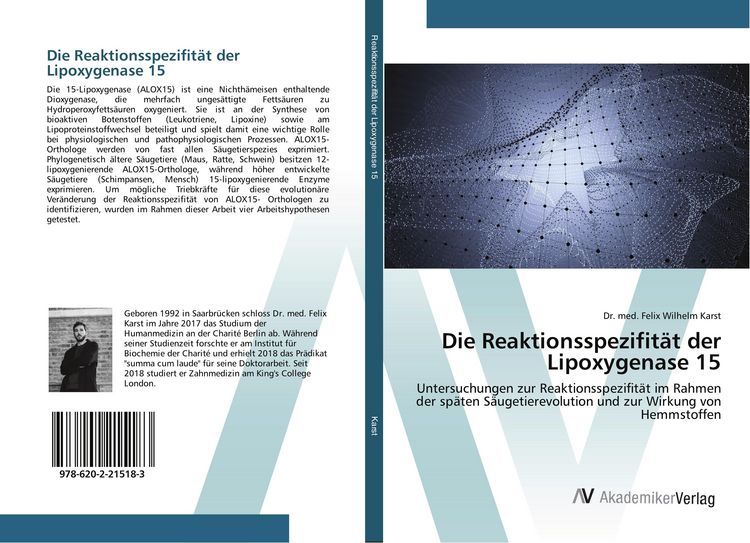 Produktbild: Die Reaktionsspezifit&auml;t der Lipoxygenase 15