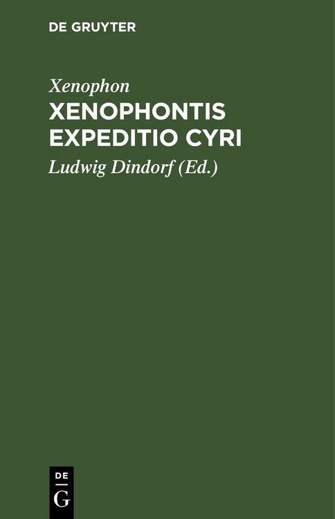 Produktbild: Xenophontis Expeditio Cyri