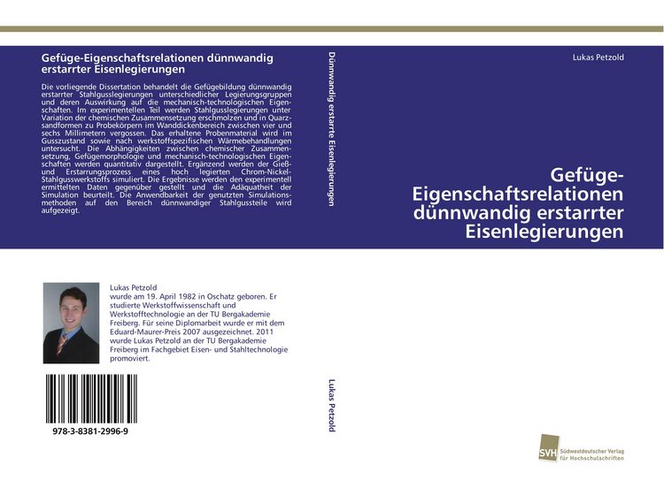 Produktbild: Gef&uuml;ge-Eigenschaftsrelationen d&uuml;nnwandig erstarrter Eisenlegierungen