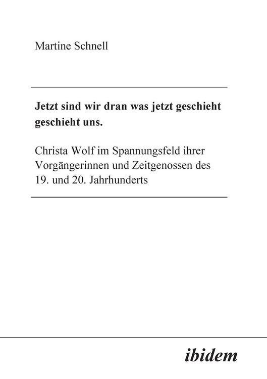 Produktbild: Schnell, M: Jetzt sind wir dran was jetzt geschieht geschieh