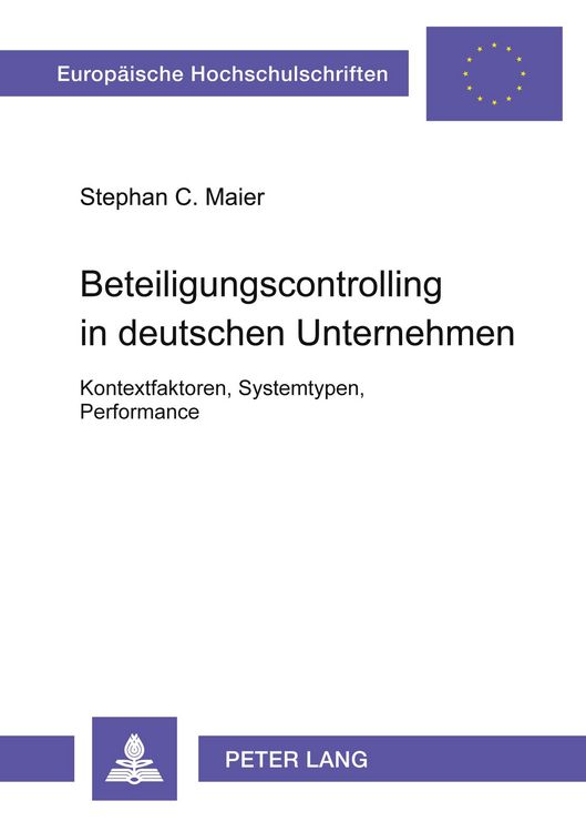 Produktbild: Beteiligungscontrolling in deutschen Unternehmen