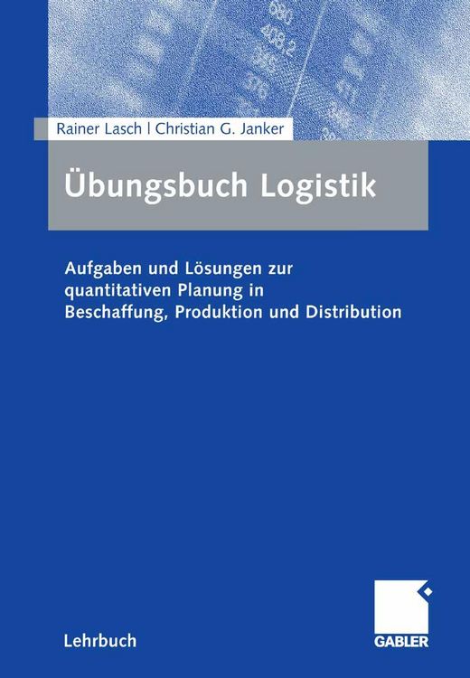Produktbild: &Uuml;bungsbuch Logistik