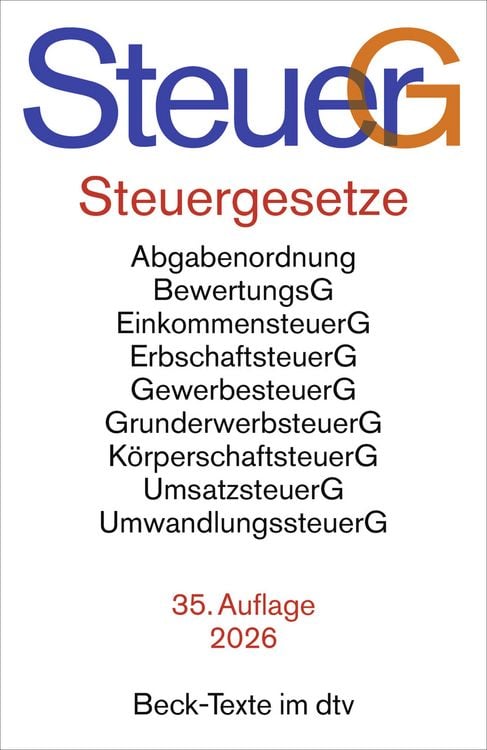 Produktbild: Steuergesetze