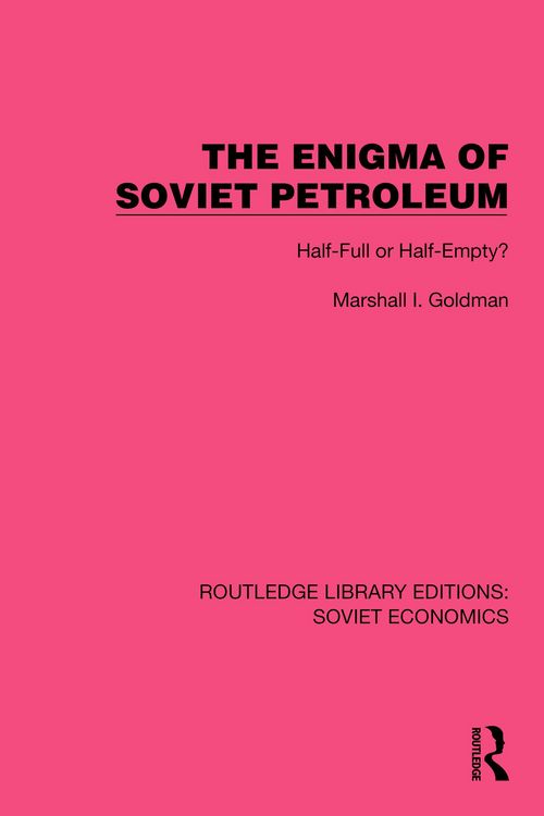 Produktbild: The Enigma of Soviet Petroleum