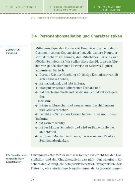 Produktbild: Der Richter und sein Henker von Friedrich D&uuml;rrenmatt