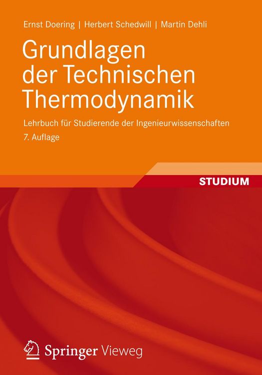Produktbild: Grundlagen der Technischen Thermodynamik