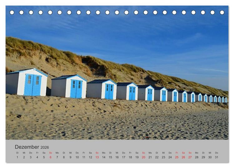 Produktbild: Impressionen von Texel (Tischkalender 2026 DIN A5 quer), CALVENDO Monatskalender