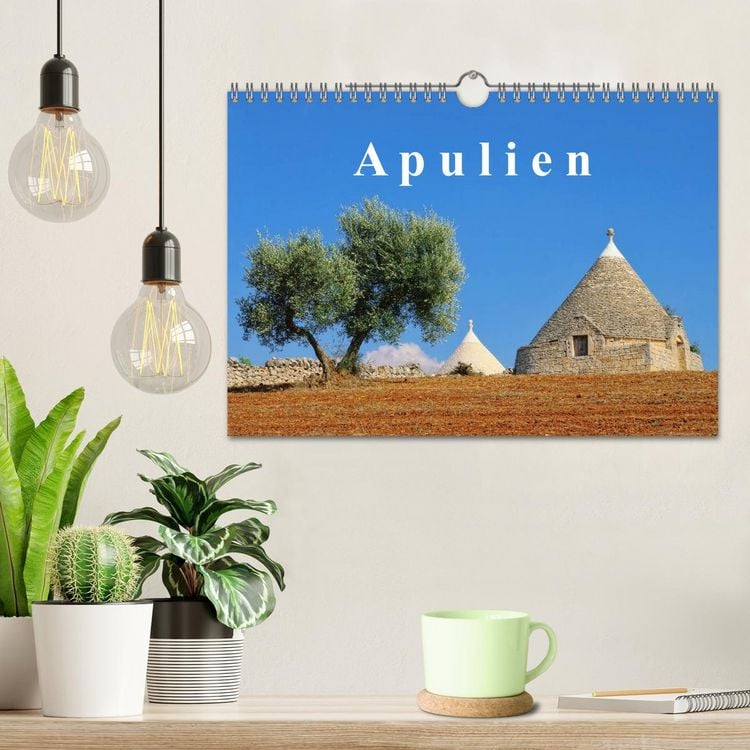 Produktbild: Apulien (Wandkalender 2026 DIN A4 quer), CALVENDO Monatskalender