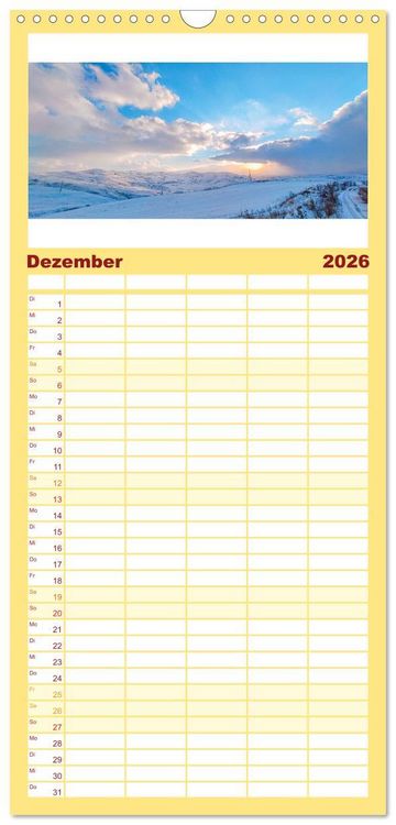 Produktbild: Familienplaner 2026 - Armenien - Ein wundersch&ouml;nes Naturerlebnis. mit 5 Spalten (Wandkalender, 21 x 45 cm) CALVENDO