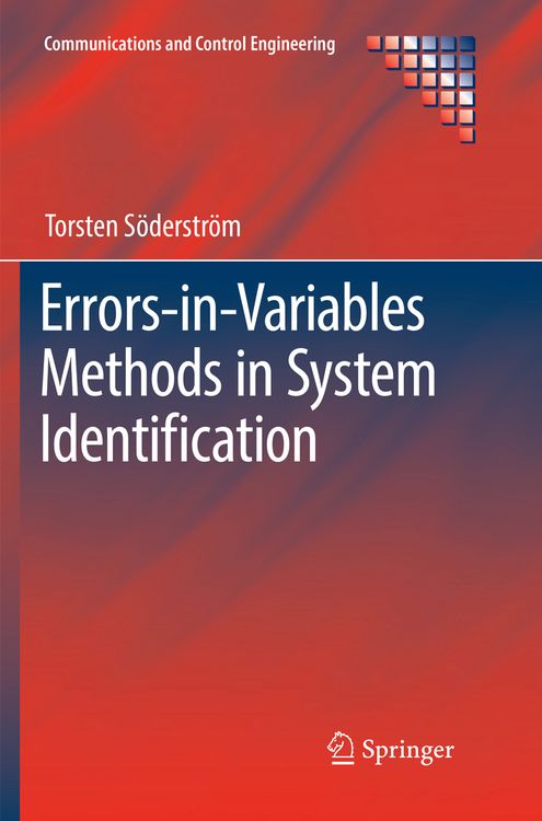 Produktbild: Errors-in-Variables Methods in System Identification