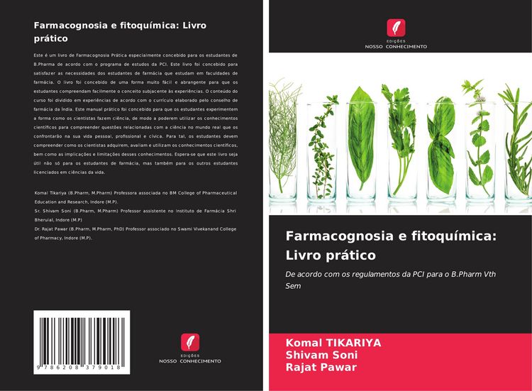 Produktbild: Farmacognosia e fitoqu&iacute;mica: Livro pr&aacute;tico