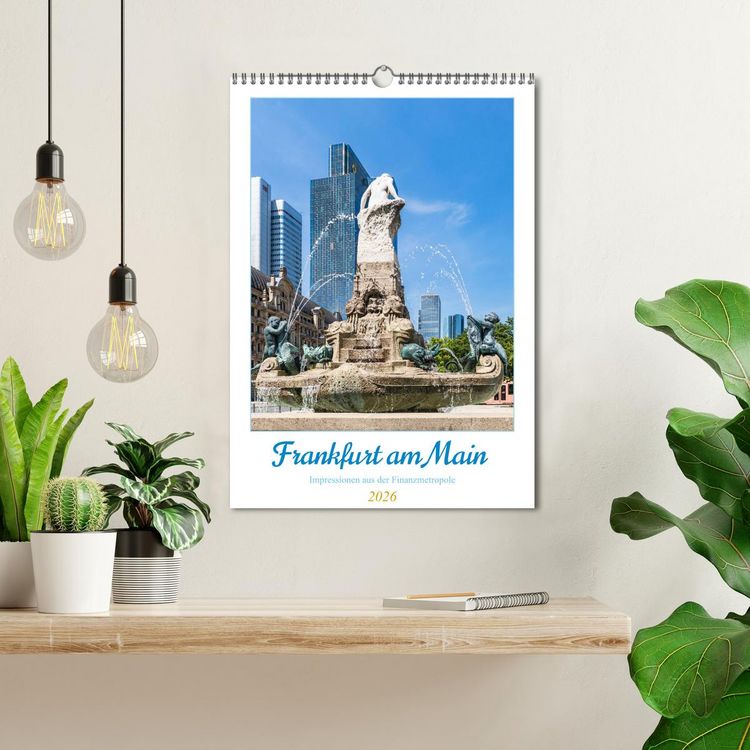 Produktbild: Frankfurt am Main - Impressionen aus der Finanzmetropole (Wandkalender 2026 DIN A3 hoch), CALVENDO Monatskalender