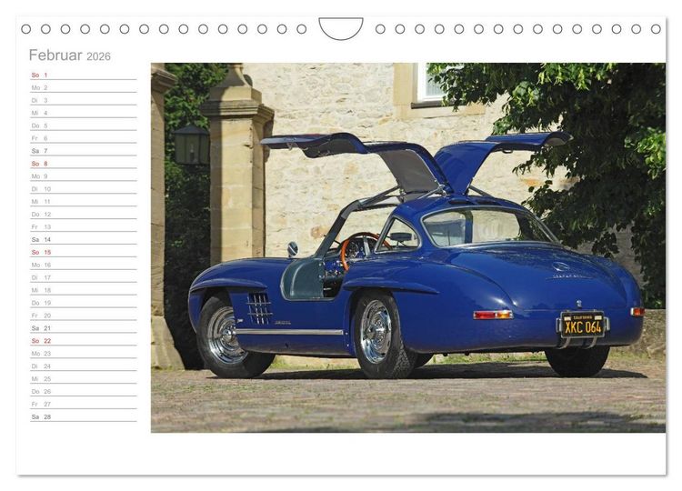 Produktbild: 300 SL Collectors Edition 1 (Wandkalender 2026 DIN A4 quer), CALVENDO Monatskalender