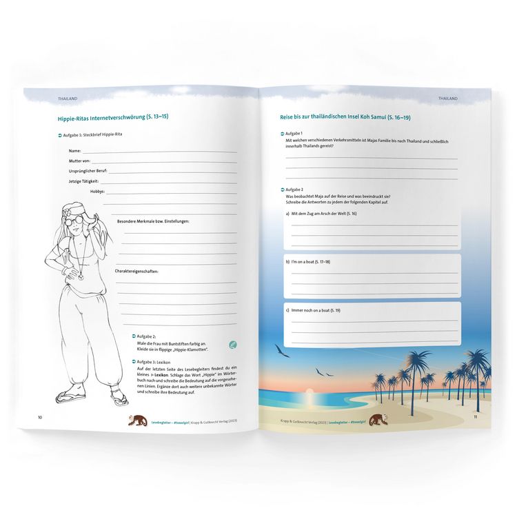 Produktbild: #travelgirl &ndash; Marieke Bruns &ndash; Lesebegleiter