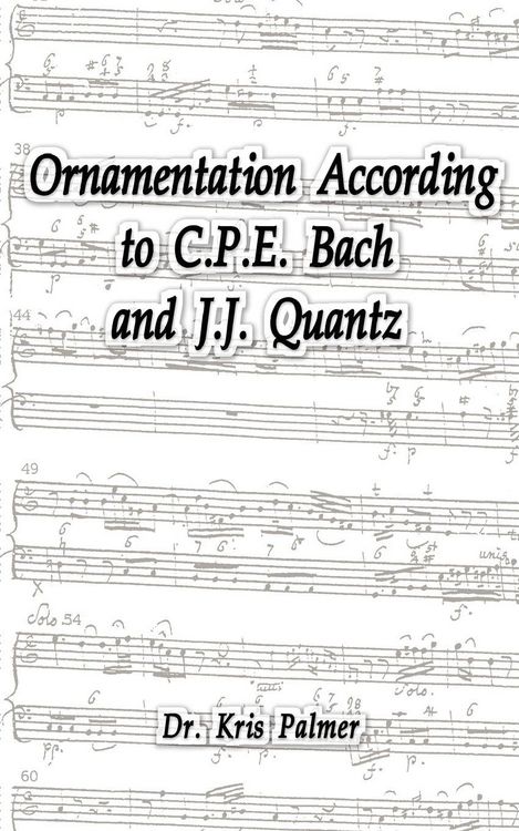 Produktbild: Ornamentation According to C.P.E. Bach and J.J. Quantz