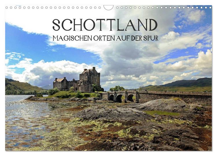 Produktbild: Schottland - magischen Orten auf der Spur (Wandkalender 2026 DIN A3 quer), CALVENDO Monatskalender