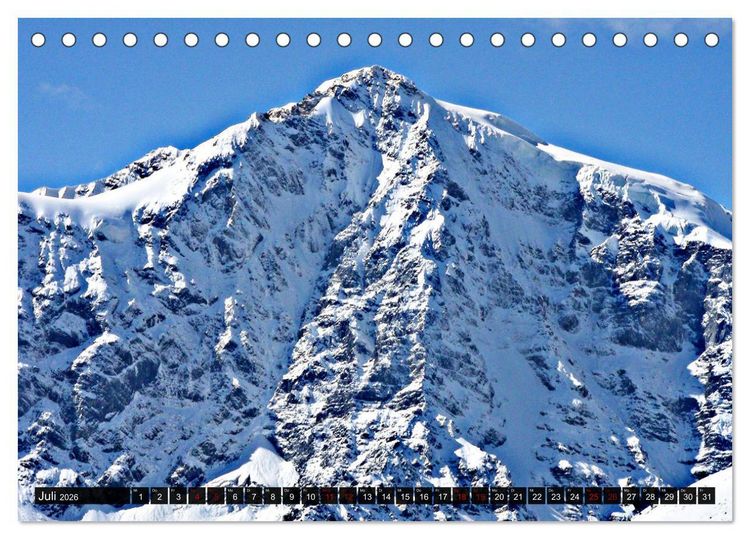Produktbild: K&ouml;nig Ortler - der etwas andere Berg (Tischkalender 2026 DIN A5 quer), CALVENDO Monatskalender