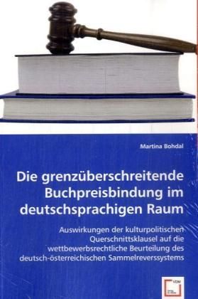 Produktbild: Bohdal, M: Die grenz&uuml;berschreitende Buchpreisbindung im deut