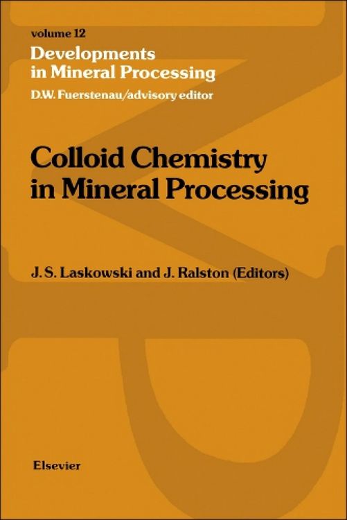 Produktbild: Colloid Chemistry in Mineral Processing
