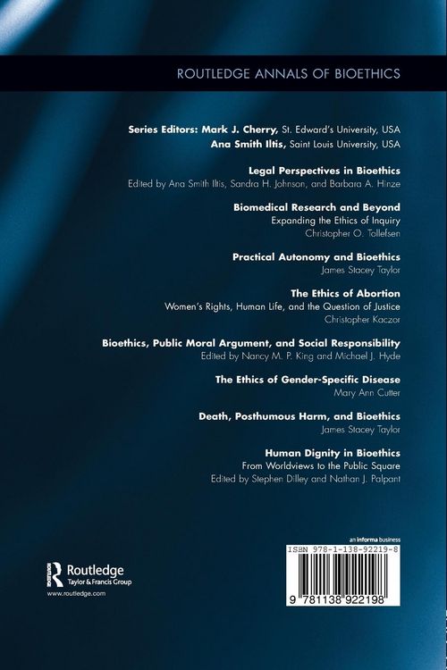Produktbild: Human Dignity in Bioethics
