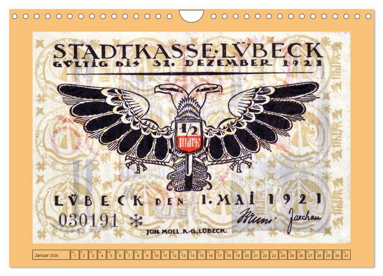 Produktbild: Gru&szlig; aus L&uuml;beck (Wandkalender 2026 DIN A4 quer), CALVENDO Monatskalender