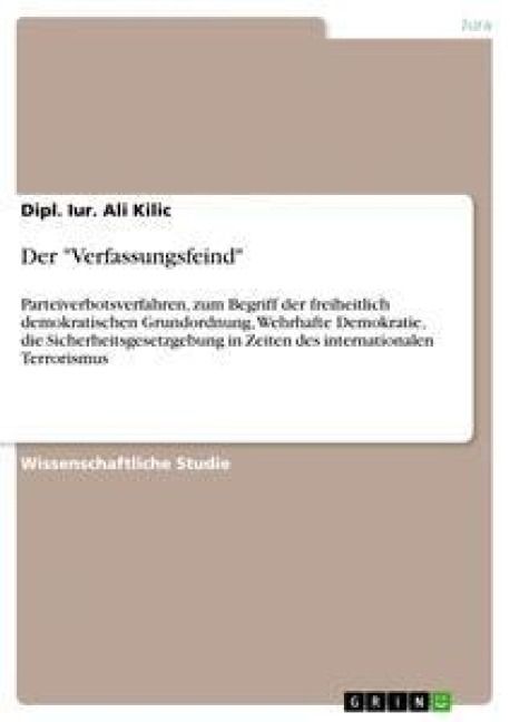 Produktbild: Der "Verfassungsfeind"
