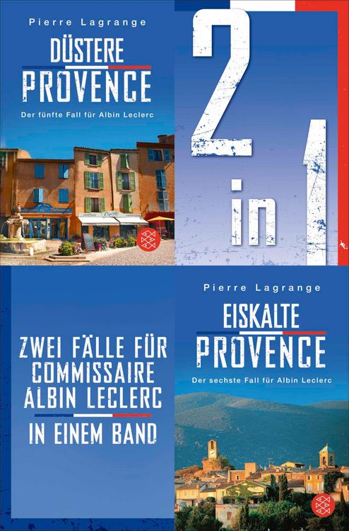 Produktbild: D&uuml;stere Provence / Eiskalte Provence - Zwei F&auml;lle f&uuml;r Commissaire Albin Leclerc in einem Band