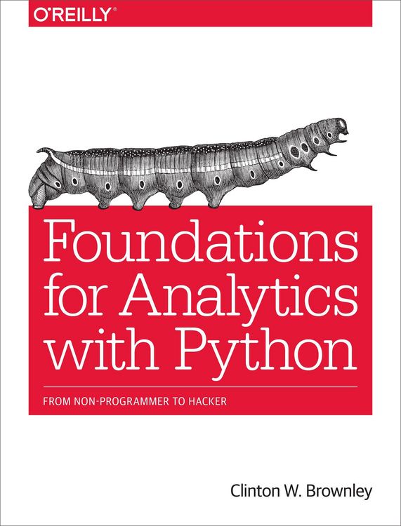 Produktbild: Foundations for Analytics with Python