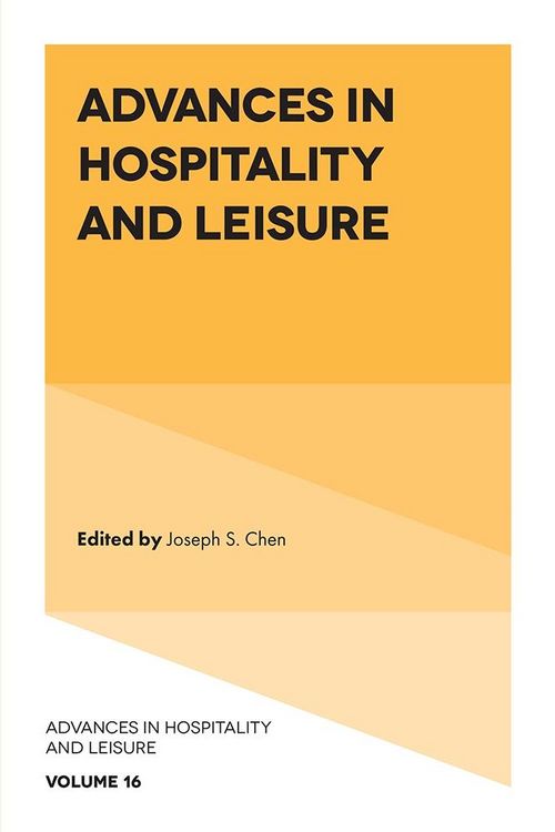 Produktbild: Advances in Hospitality and Leisure