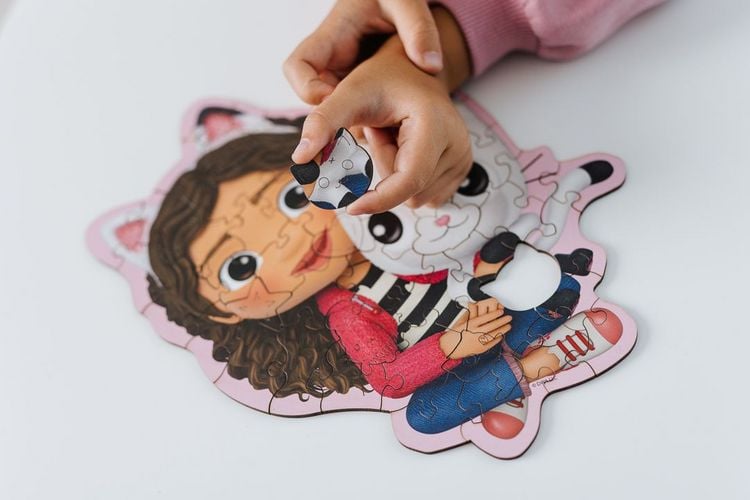 Produktbild: Holz Puzzle Junior 50 - Gabby's Dollhouse